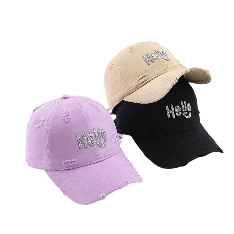 Ladies fashionable baseball cap Bowlift