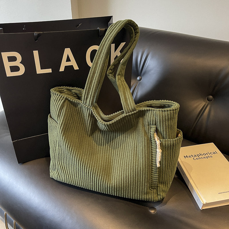 Durable Textured Everyday Tote Bag Bowlift