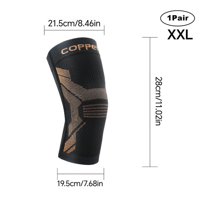 Copper Infused Compression Knee Sleeve Bowlift