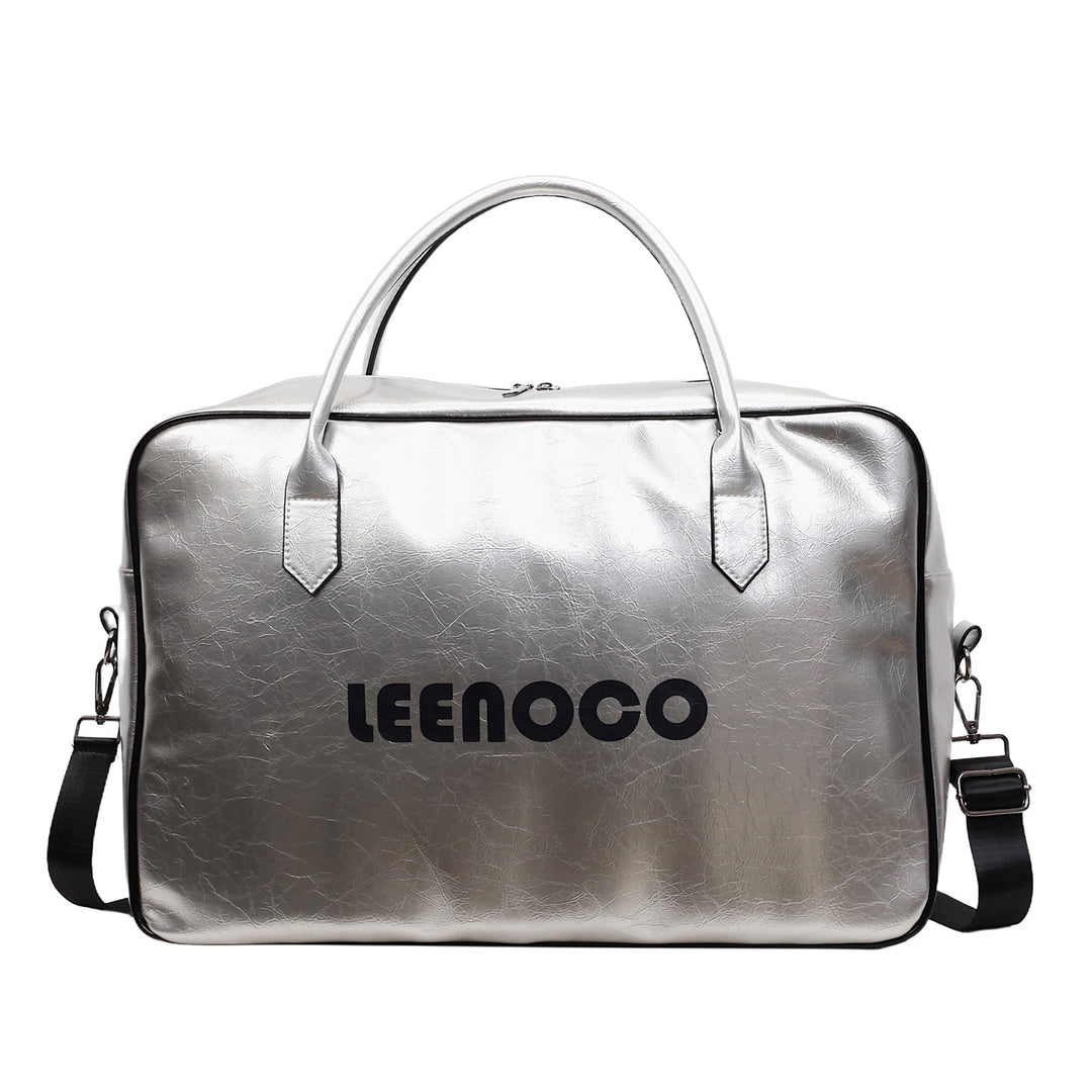 Stylish Metallic Travel Duffle