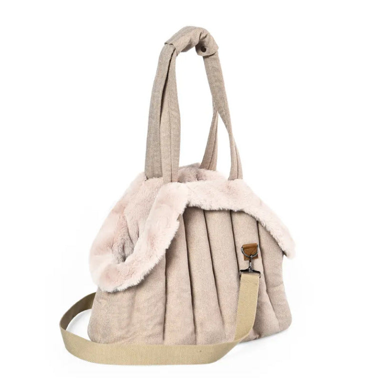 Versatile Plush  Carrier  Dog Bed