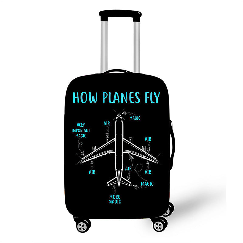 Men's hard-shell suitcase with exclusive airplane design Bowlift