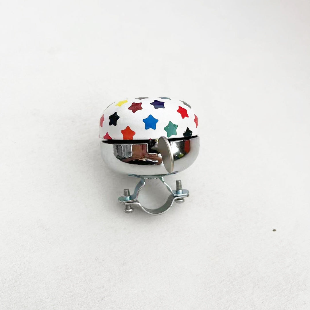 Colorful Star-Themed Bicycle Bell Bowlift