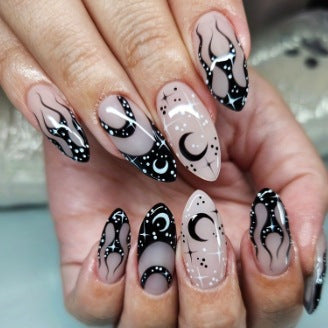 Gothic Nail Art Enhancements Bowlift