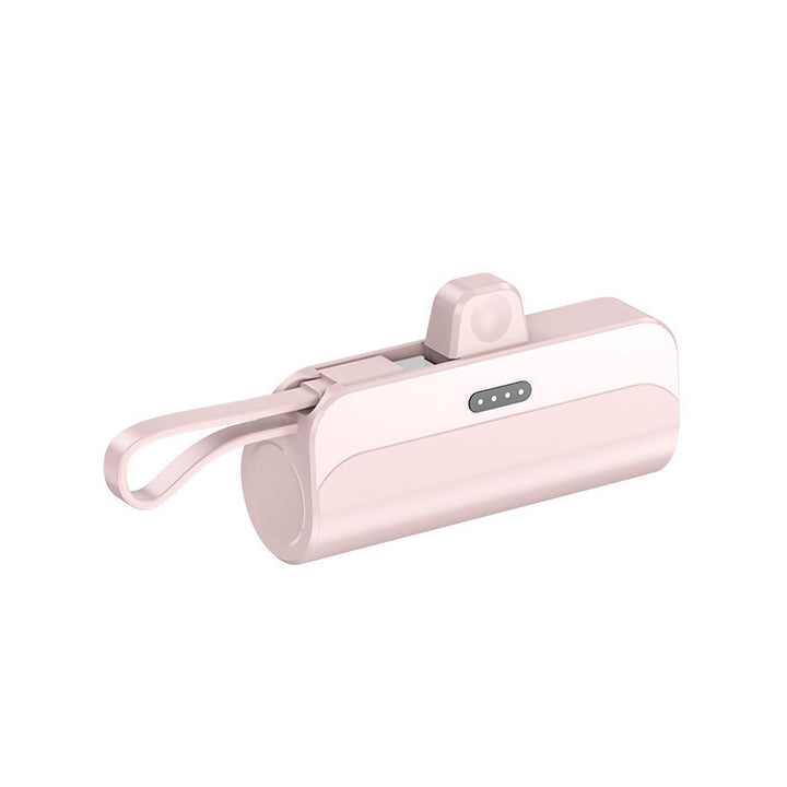 Compact power bank with integrated charging connector Bowlift