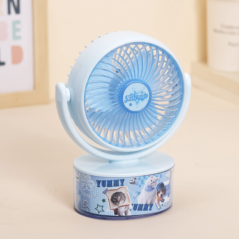 High-Performance Mini Desk Fan Bowlift