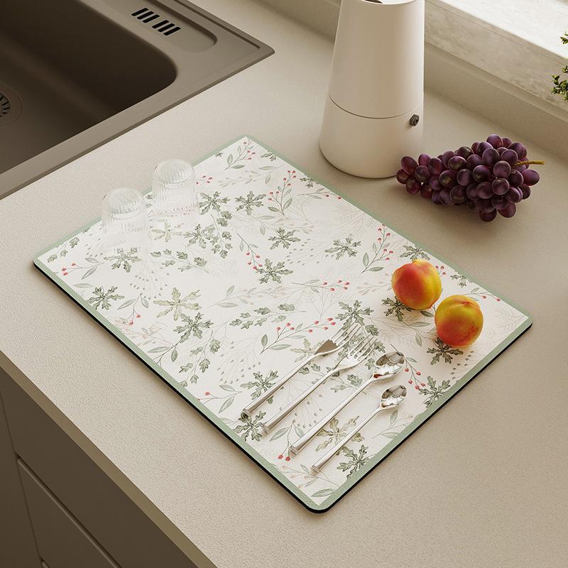 Elegant Floral Dining Table Mat Bowlift