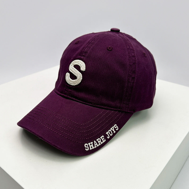 Men's Casual Cotton Distressed Cap Bowlift