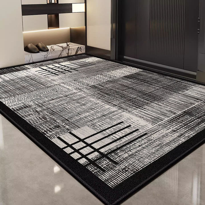 Contemporary Geometric Area Rug Bowlift