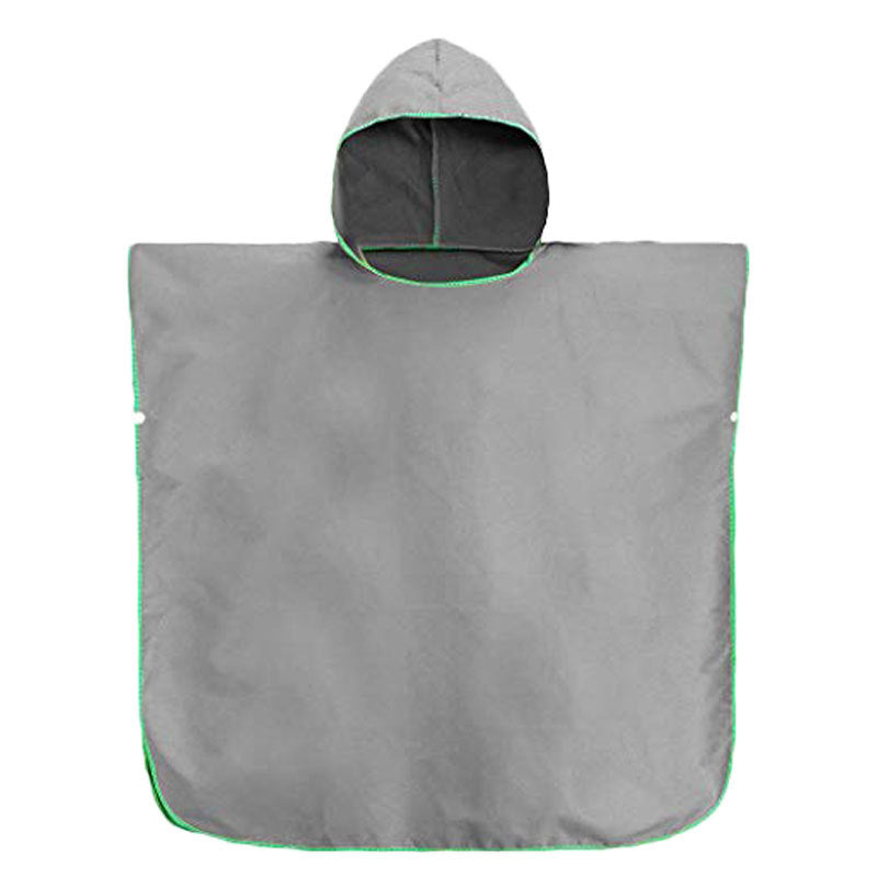 Water-repellent hooded poncho Bowlift