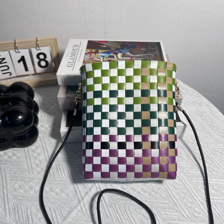 Woven Shoulder Bag Bowlift