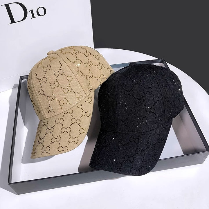 Women's Fashionable Laser-Cut Baseball Cap Bowlift