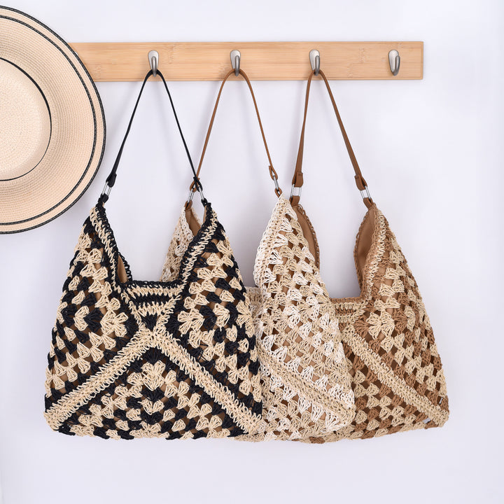 Hobo Bag in Modern Macrame Style Bowlift