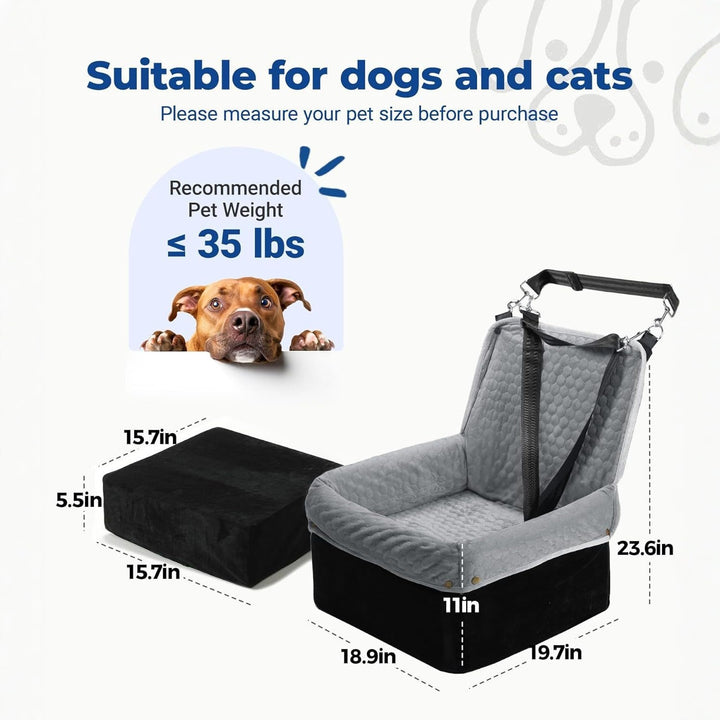 Dog Car Seat Bowlift