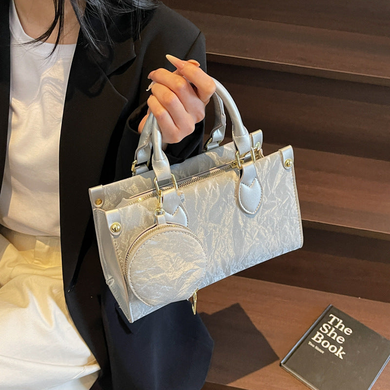 Chic Structured Satchel Bowlift