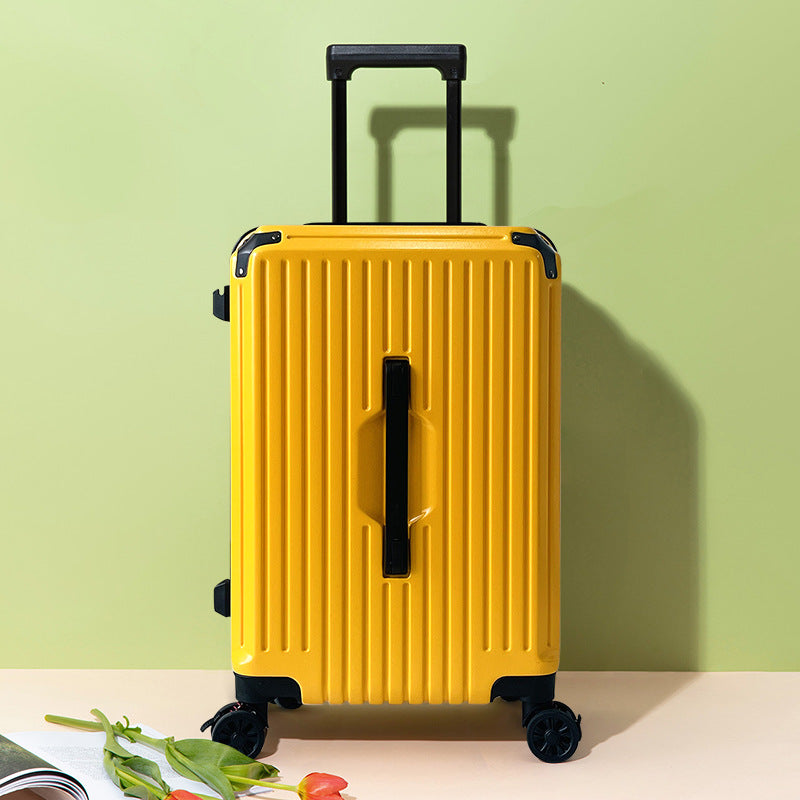 Unisex Modern Hard Shell Rolling Suitcase Bowlift