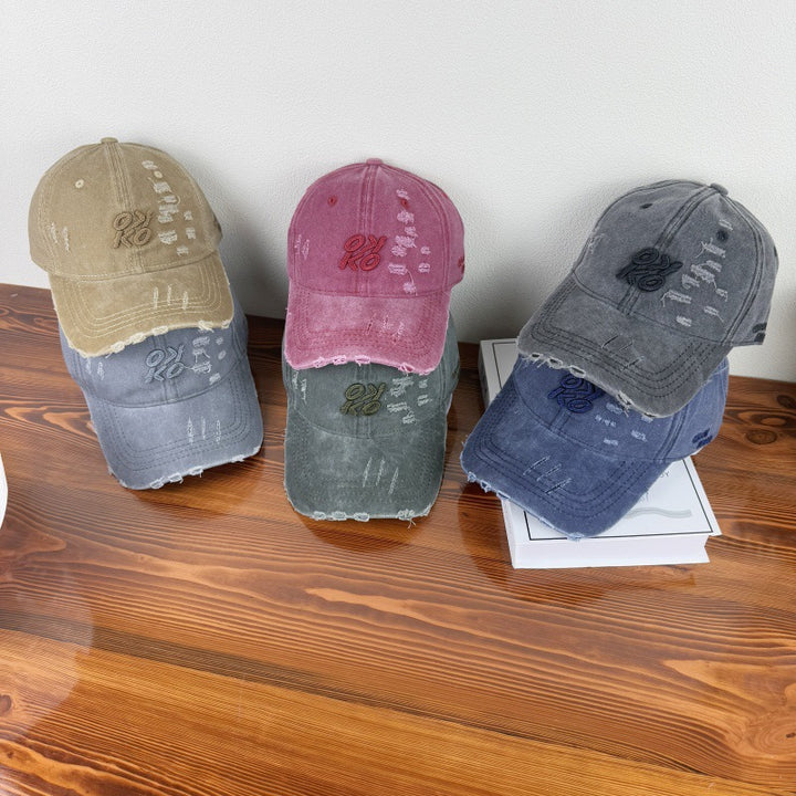 Men's Distressed Casual Baseball Cap Bowlift 1784270844