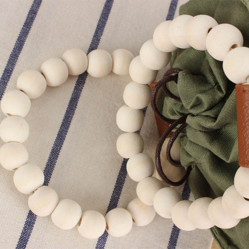 Handbag Made of Woven Natural Material Bowlift