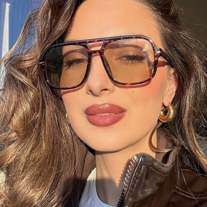 Women's fashionable sunglasses with protective UV filter and stylish lenses Bowlift
