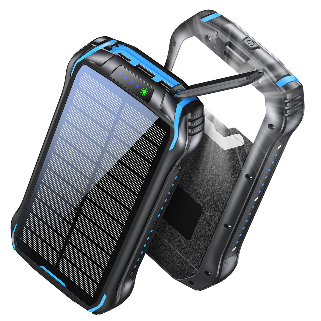 Solar Powerbank with Waterproof Housing and SOS Function Bowlift