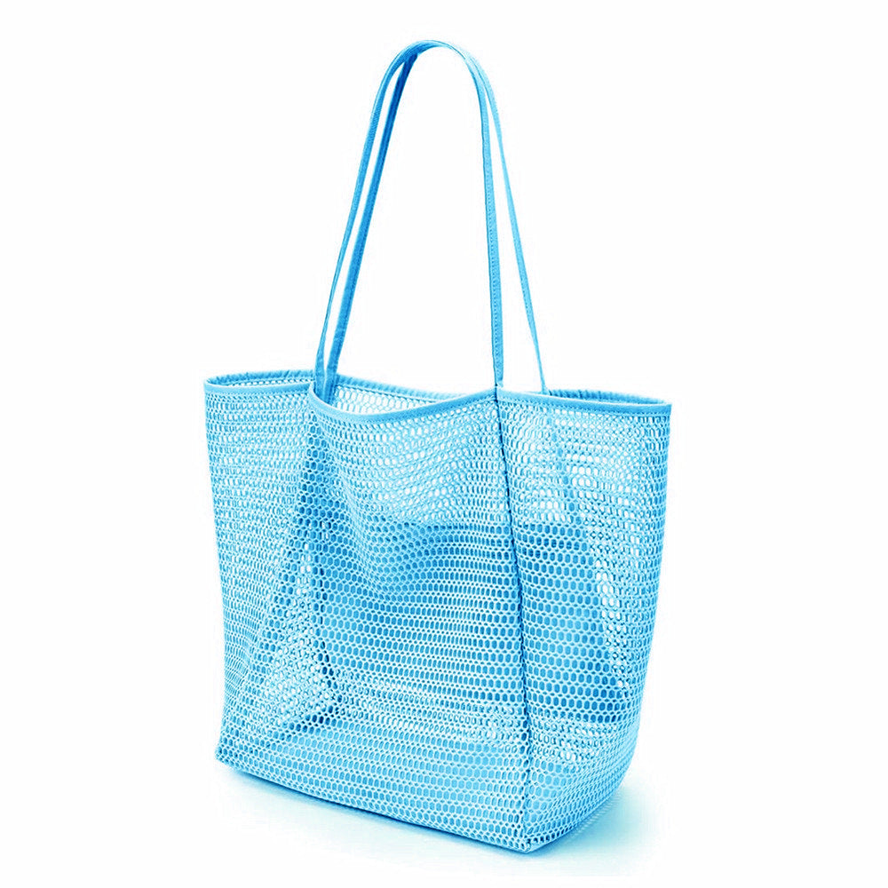 Spacious Mesh Beach Tote Bowlift
