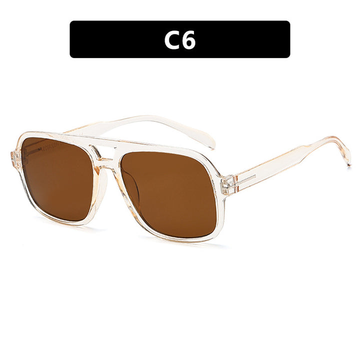 Women's sunglasses in a striking, angular design with UV protection Bowlift