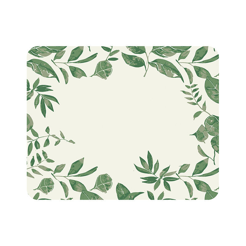 Decorative Plant-Themed Table Mat Bowlift