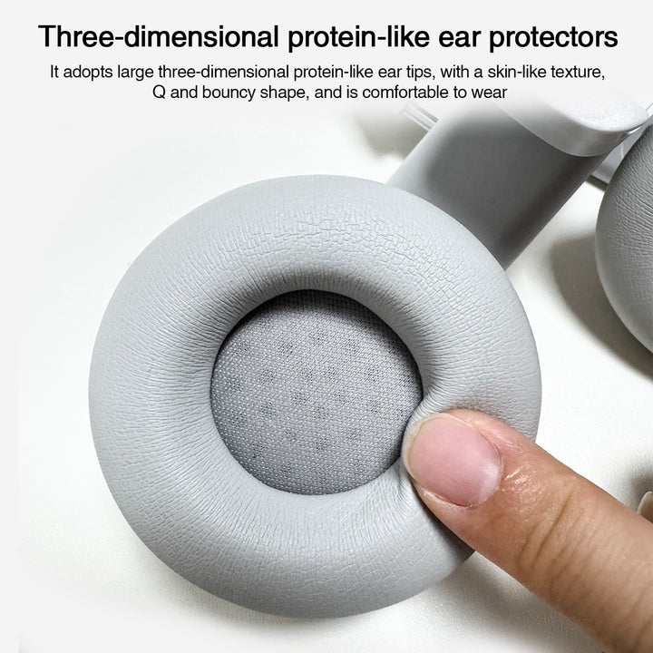 Ergonomic headphones with clear sound and integrated microphone Bowlift