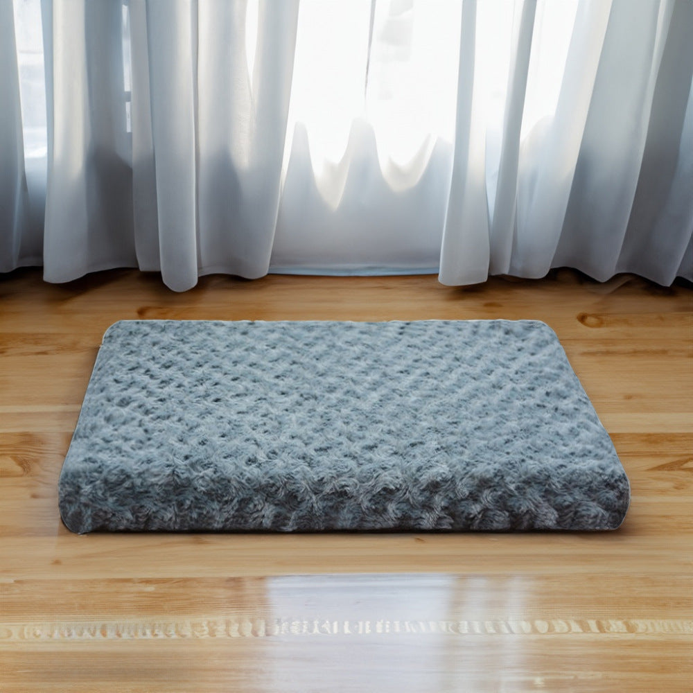 Extra-Soft Plush Pet Sleeping Mat Dog Bed