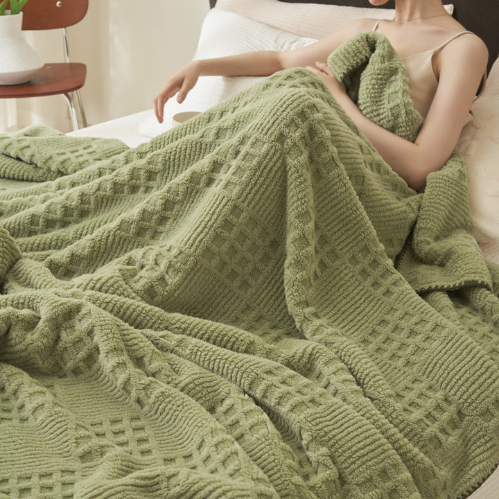 Textured Cozy Blanket Bowlift