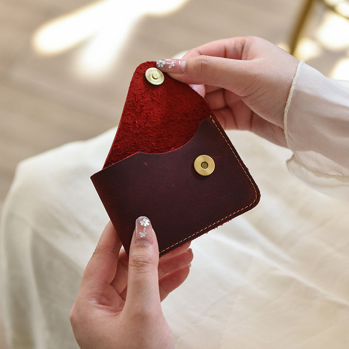 Stylish Leather Card Holder