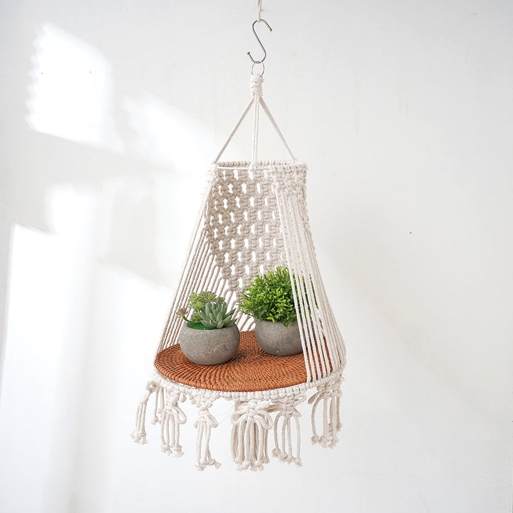 Macramé Hanging Plant Holder Bowlift
