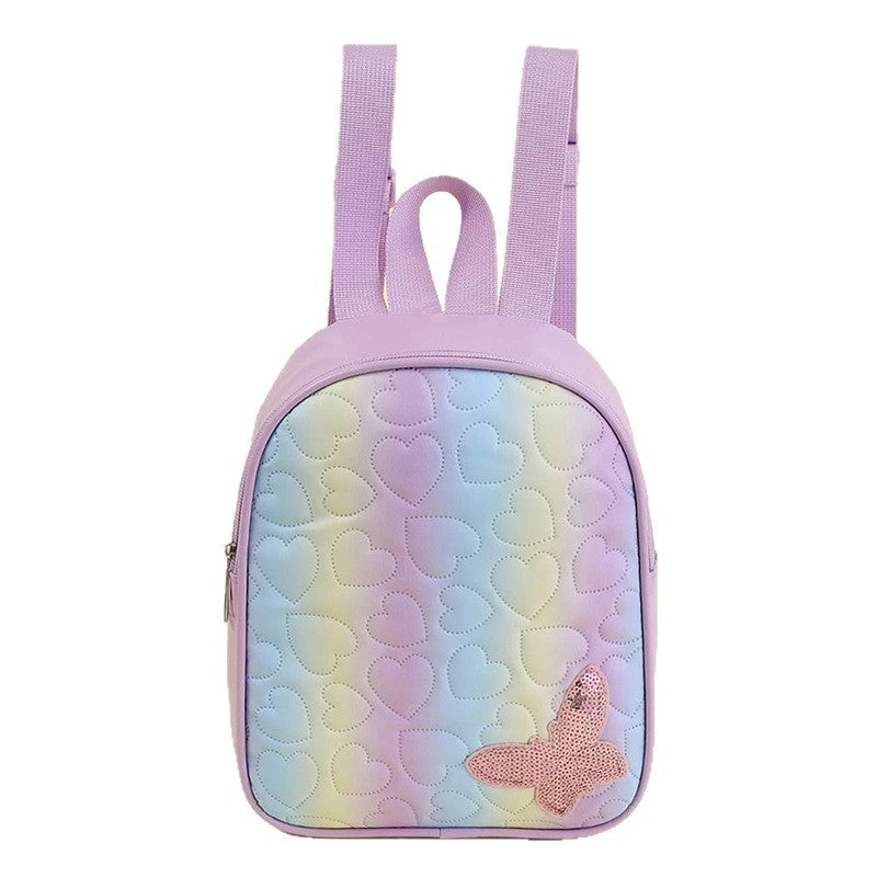 Mini backpack with heart pattern Bowlift