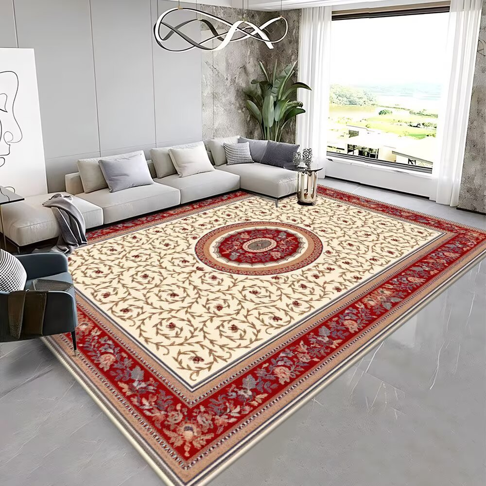 Luxurious Geometric Area Rug Bowlift