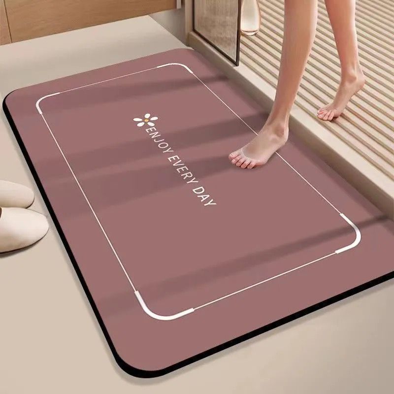 Comfortable Memory Foam Bath Mat Bowlift
