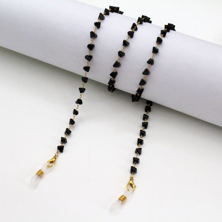 Artistic Gemstone Eyewear Chain Bowlift