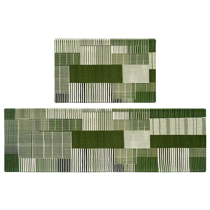 Textured Patterned Kitchen Runner Mat Bowlift