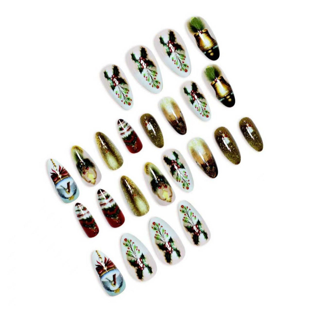 Festive Nail Art Wraps Bowlift