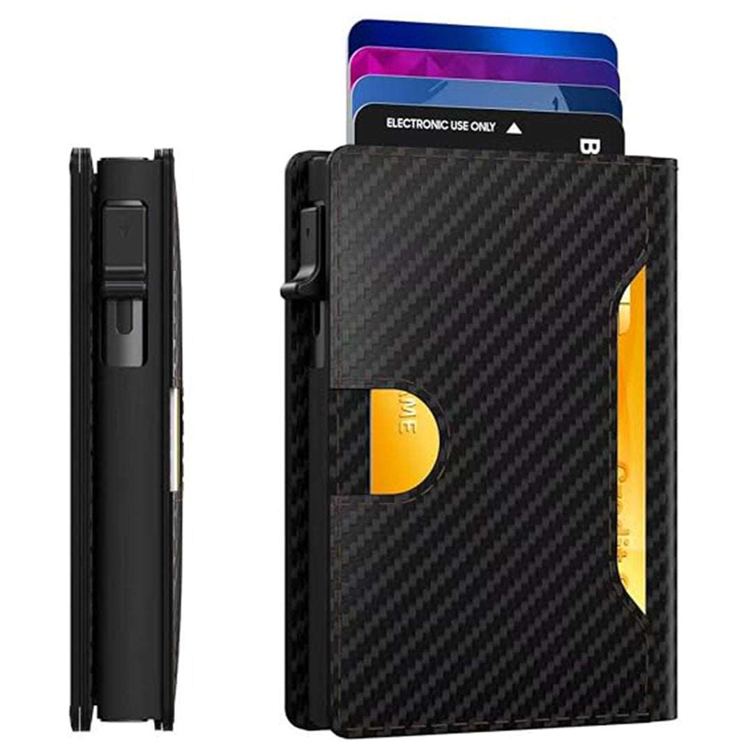Slim RFID-Blocking Cardholder Bowlift