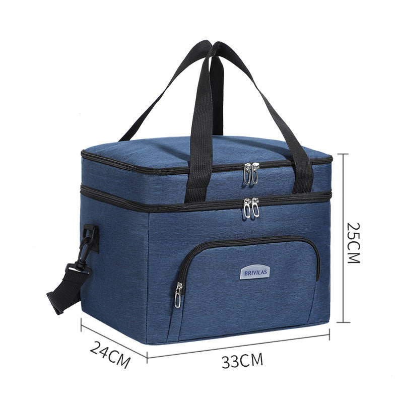 Insulated Multi-Compartment Lunch Carrier Bowlift