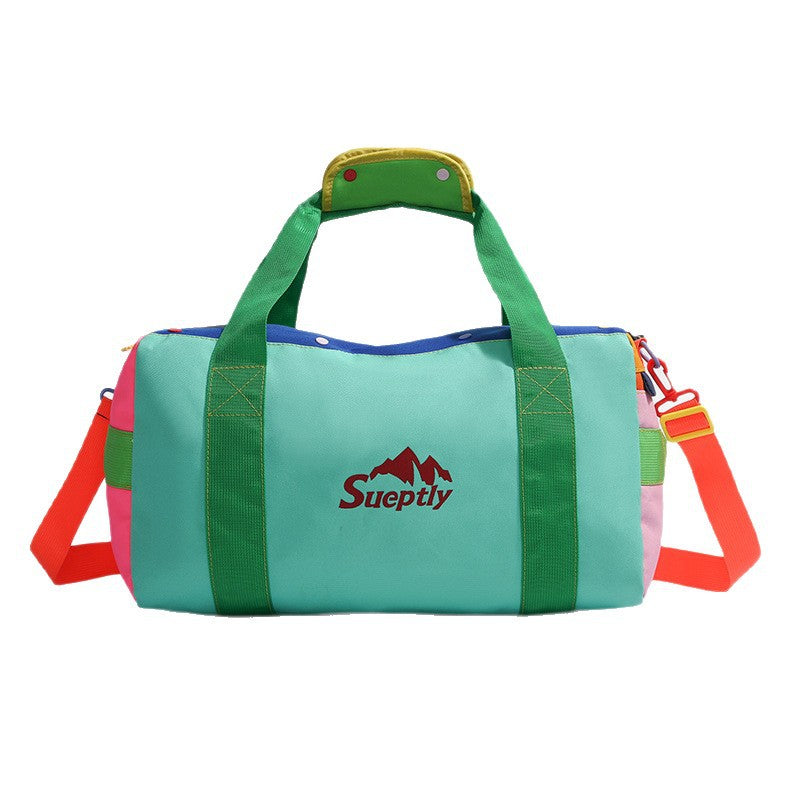 Vibrant Colorful Sports Duffle Bag Bowlift