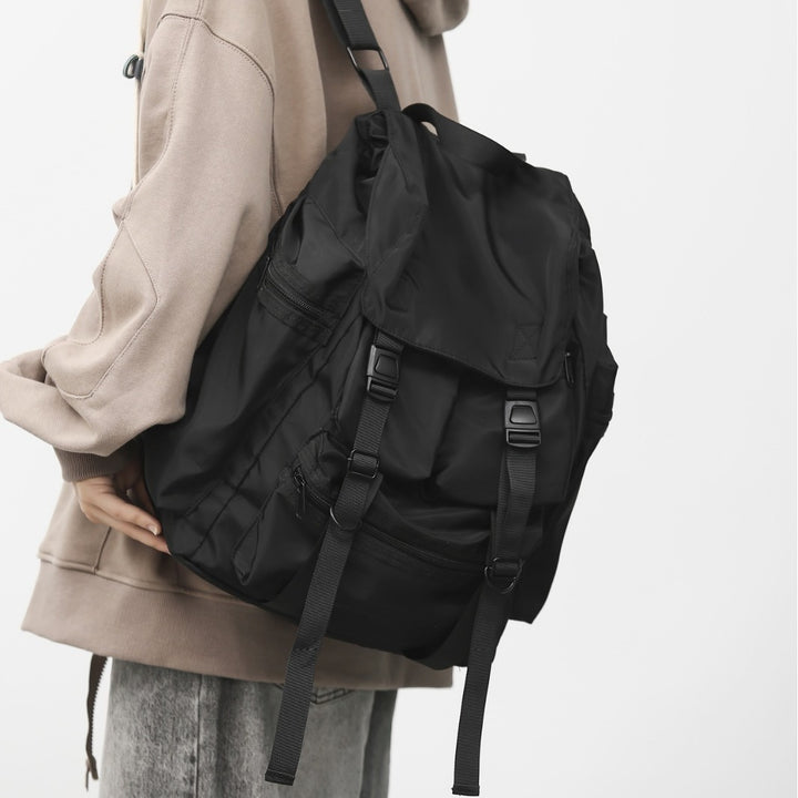 Backpack with Versatile Compartments and Sturdy Design Bowlift