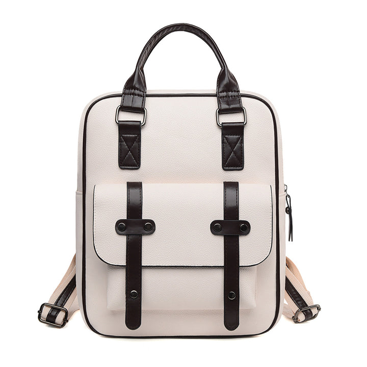 Structured Leather Backpack Bowlift
