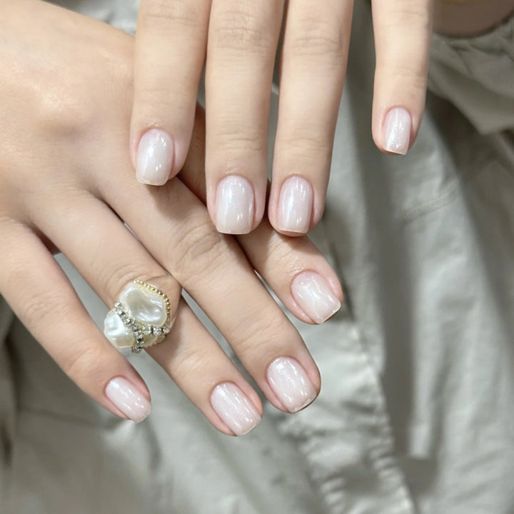 Artistic Floral Press-On Nail Set