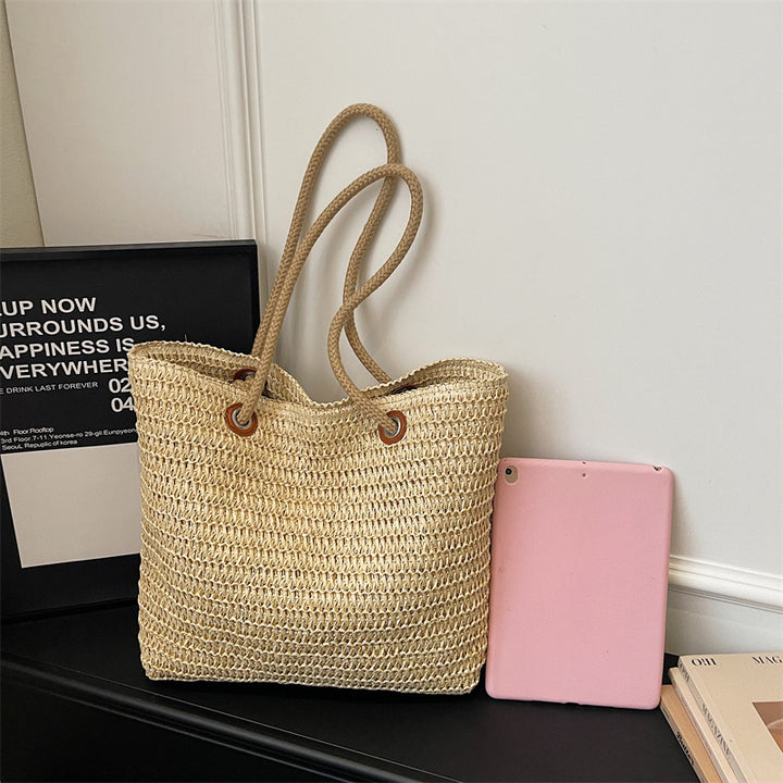 Straw Tote Bag