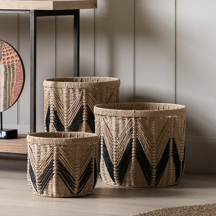Decorative Woven Storage Baskets Bowlift