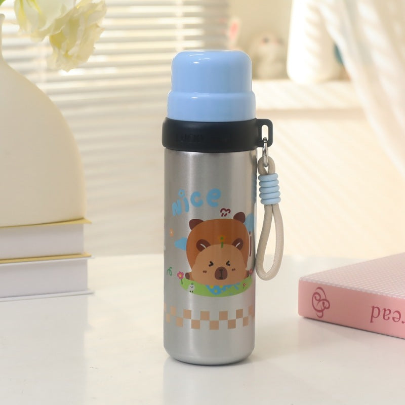 Insulated drinking bottle with fun animal motifs Bowlift