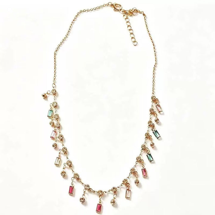Colorful Charm Statement Necklace Bowlift