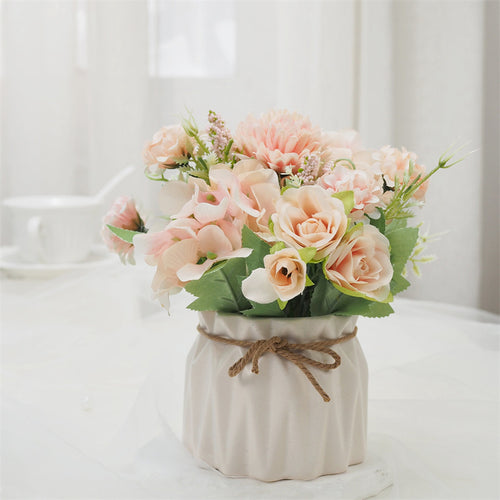 Decorative Faux Flower Arrangement