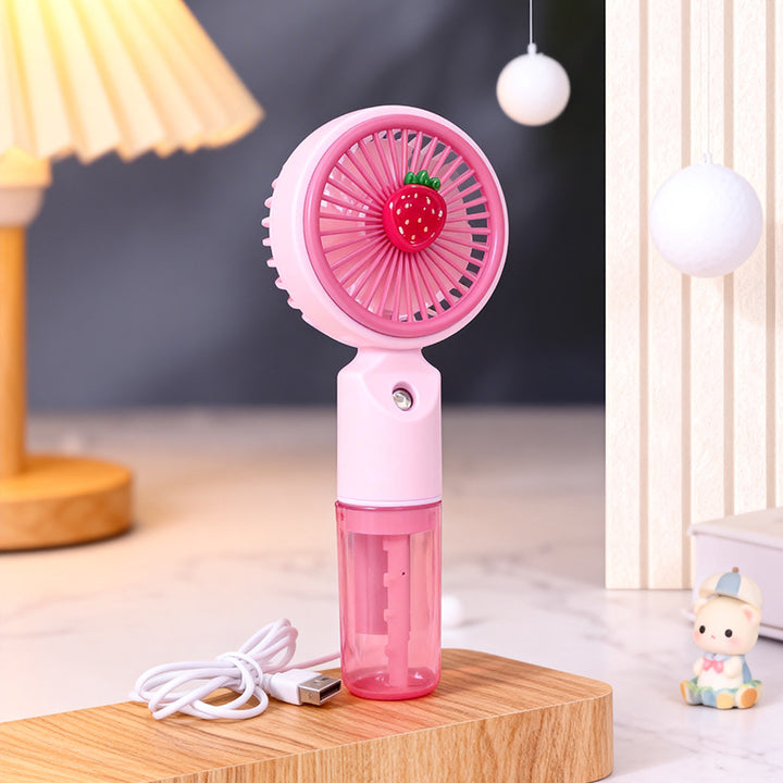 Portable Mini Fan with Integrated Cooling System Bowlift